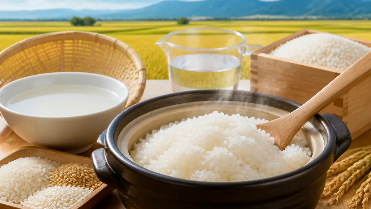 餅米水の量は白米と同じでいい？最初に押さえたい答えの解説画像