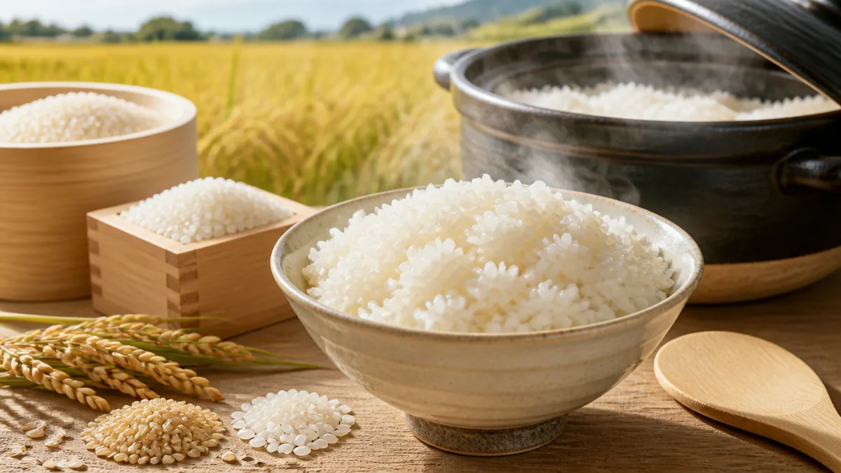 うるち米ともち米の違いはアミロースがあるかどうかで決まるの解説画像