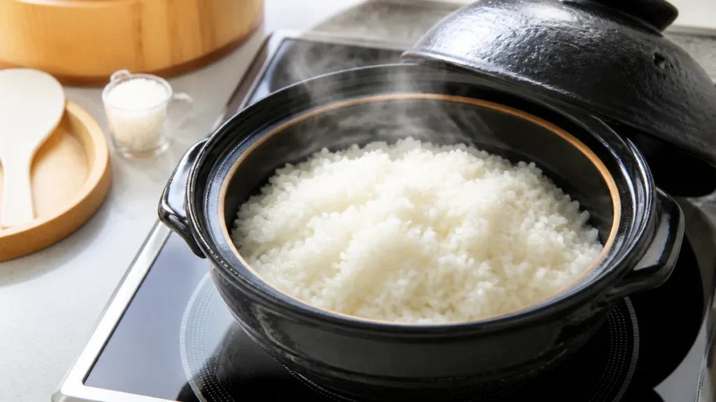ihで土鍋ご飯を炊く前に｜IH側の取説が土鍋NGの理由と失敗しない3つの確認のアイキャッチ画像