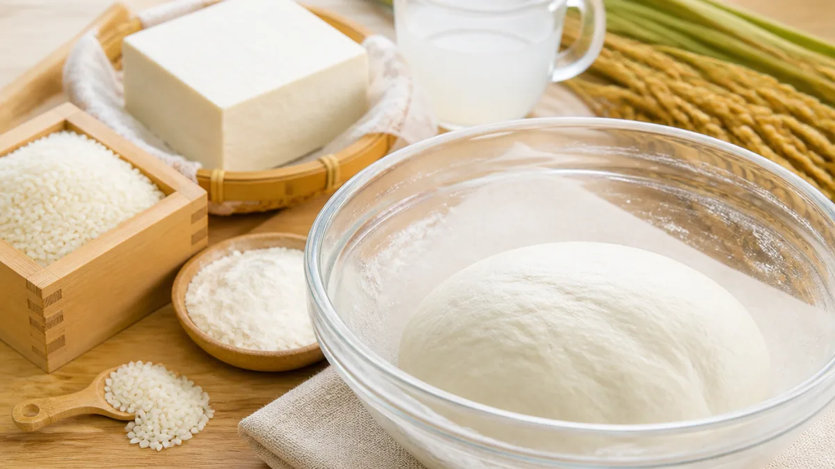 豆腐米粉とは？水の代わりに豆腐でこねると何が変わるのかの解説画像