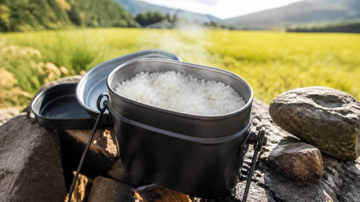 飯盒炊爨とは?読み方と炊爨という言葉の意味の解説画像