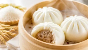 米粉の肉まんは強火20分でもっちり｜小麦粉の皮と違う理由と割れない生地のコツのアイキャッチ画像