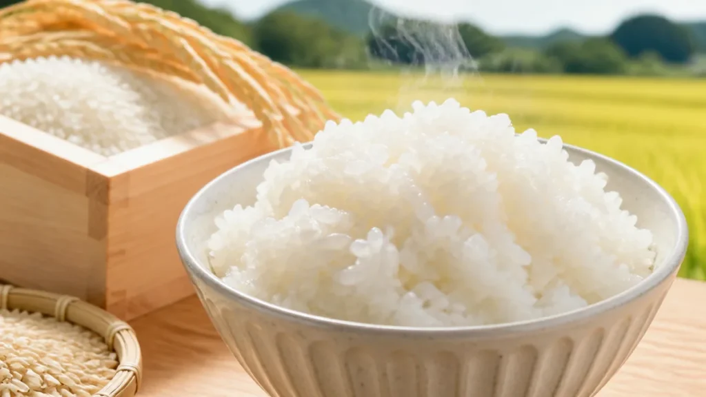 芯が残ったご飯は水大さじ1～2杯とレンジで戻せる｜原因4つと蒸らし15分の理由のアイキャッチ画像