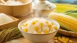 トウモロコシ 混ぜご飯は炊いた後に混ぜるのが本来の形｜3合に1本の目安と芯も使う理由のアイキャッチ画像