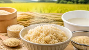 弁当 玄米は浸水約20時間が基本？冷めても食べやすく詰める炊き方と保存のコツのアイキャッチ画像