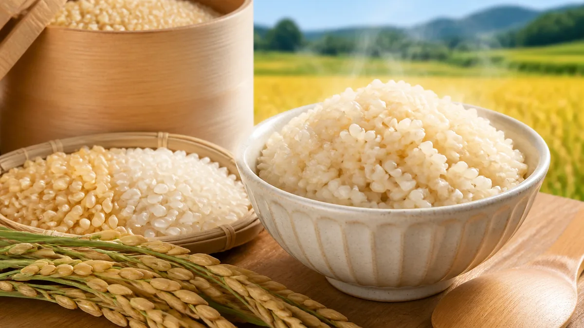 弁当 玄米が白米のお弁当と違うのは「ぬか層」があるからの解説画像