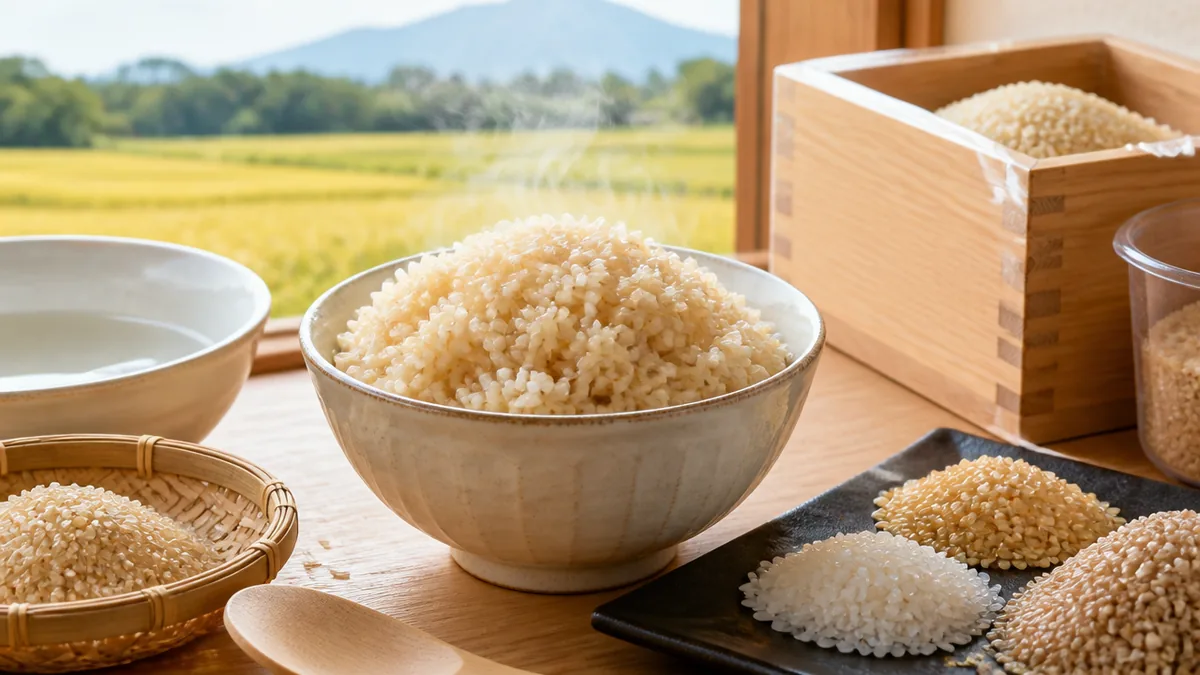 お弁当向けの玄米はどう炊く?コースと種類で変わる下準備の解説画像