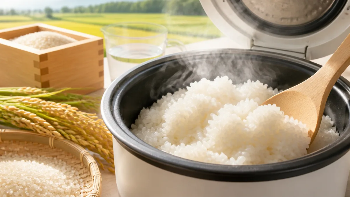 炊飯器で餅は作れる?「炊く」と「つく」を分けて考えると失敗しないの解説画像