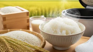 もち米の炊き方 炊飯器なら1合に水180〜200ml｜べちゃつかない理由と浸水の目安のアイキャッチ画像