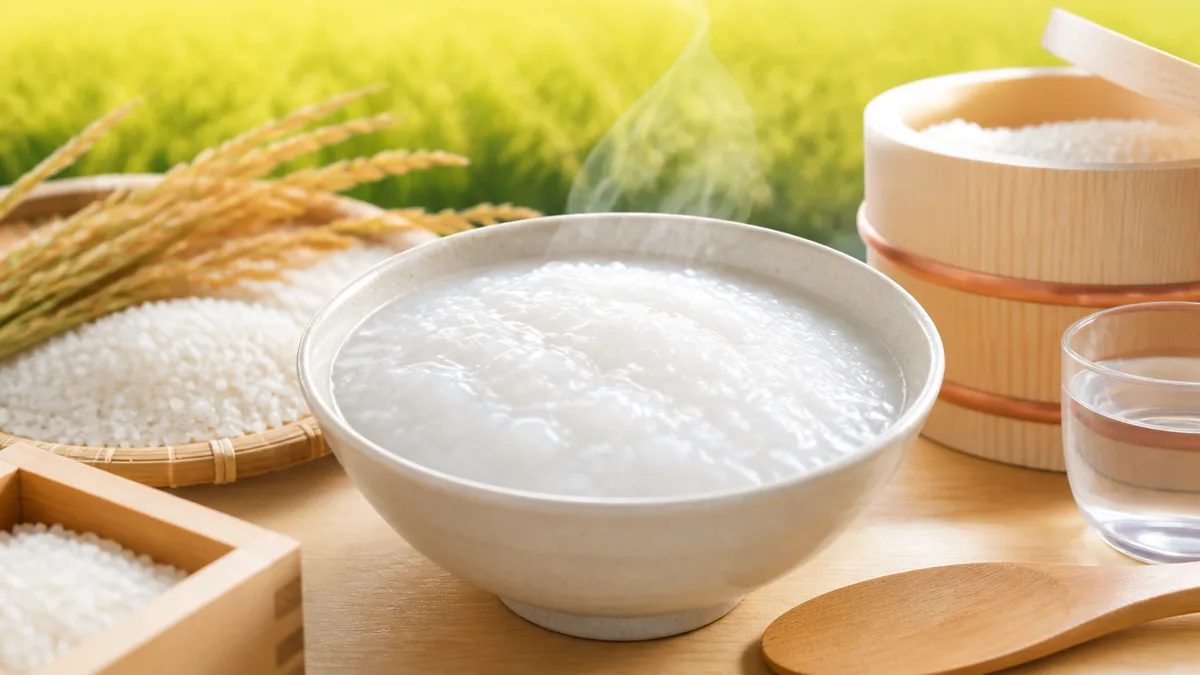 全粥とは米1に水5で炊く5倍粥のこと｜七分・五分粥との違いと鍋・炊飯器での炊き方のアイキャッチ画像