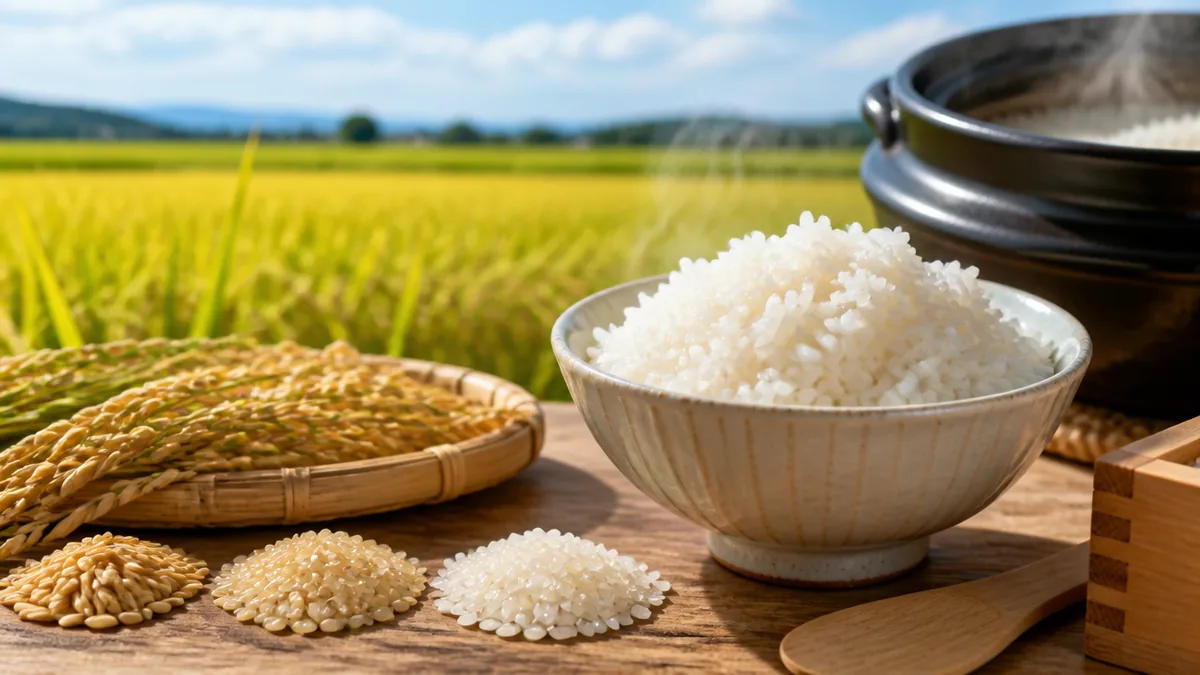 コシヒカリと何が違う？収穫時期・見た目・食味を資料で比べるの解説画像