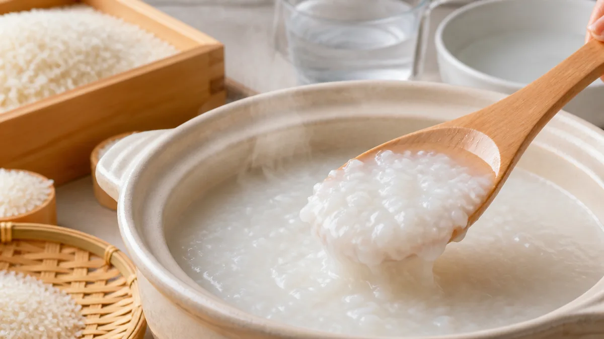 鍋で炊くなら沸騰後は弱火で30~40分|ザルに30分あける意味の解説画像