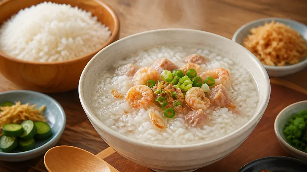 台湾粥は粒を残すお粥｜米1に水5の全粥を基準にする理由と鍋・炊飯器での作り方のアイキャッチ画像